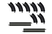 Bilbane - Carrera Digital 143Single-Lane Bends / Straight section Extension Set - 20061657