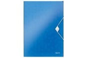 Mapper & Ordrebrett - Leitz Strikkmappe WOW PP A4 Blå - 45990036