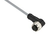 Sensor-teknologi - TELEMECANIQUE SENSORS Sensor cable pvc m12 4-pin female angled 5 meters xzcpv1241l5 - XZCPV1241L5