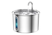 Katt - Oneisall Cat Water Fountain Stainless Steel 2L - Stainless steel - PWF-001