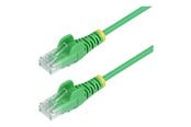 Nettverkskabel - StarTech.com patch cable - green - Grønn - 0.25m - N6PAT25CMGNS