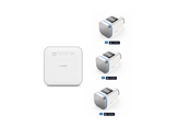 Smarthus - Bosch Smart Home Styreenhet + 3-pakning med termostater - 8500960