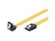 Sata - Pro SATA Cable - 1 x 90° - Yellow - 0.10m - 4040849939471