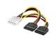 Sata - Pro SATA Power Cable x2 - 0.13m - 4040849685248