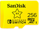 Minnekort - SANDISK Nintendo Switch microSD - 100MB/s - 256GB - Mario edition - SDSQXAO-256G-GNCZN